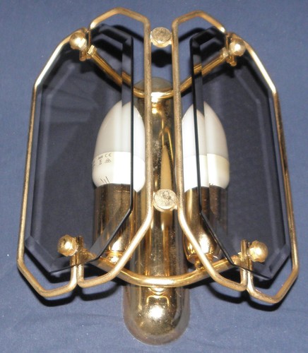 Wandleuchte innen messing - messing, /