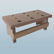 Nemmer | Kinderwerkbank | Motorikspielzeug | Holz (Buche) | LBH = 23x11x10cm!
