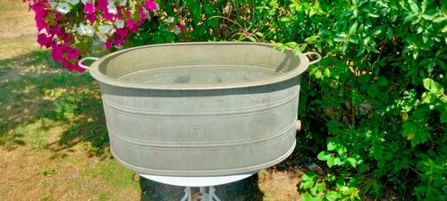 Alte kleine zinkwanne - kleine,