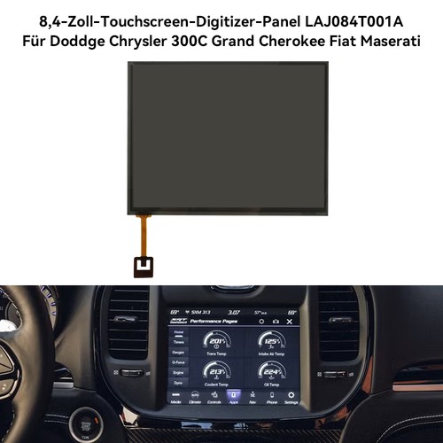Touchscreen glas - 8,4",