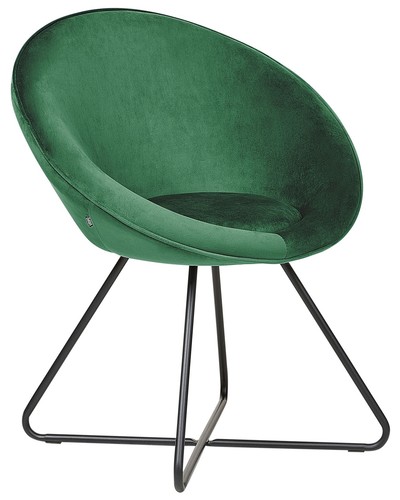 Sessel rund samtstoff - rund,