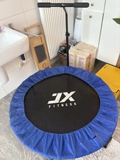 Fitness Trampolin faltbares Trampolin mit Griff springendes Trampolin Ø127 cm