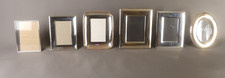 Konvolut 6 Bilderrahmen mit Glas Verschiedene Größen