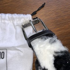 MOSCHINO, Fell-Leder-Gürtel