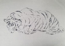 originale Zeichnug einer