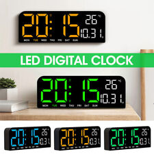 Große Digitaluhr Wanduhr LED
