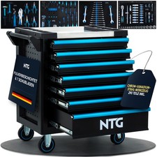 Werkzeugwagen befüllt