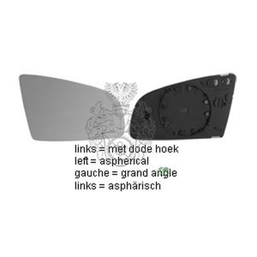 Lexmond spiegel glas links - spiegel,