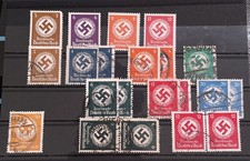 Deutsches Reich Dienstmarke Briefmarke Lot Gestempelt