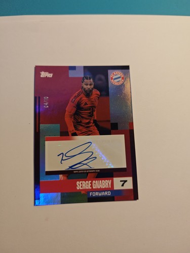Topps auto bayern - bayern, team