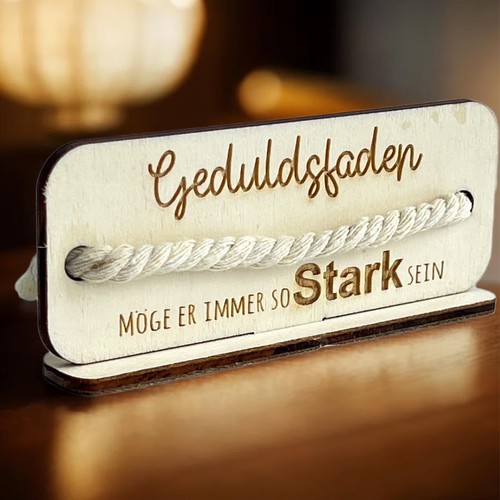 Geduldsfaden danke mama papa - geduldsfaden, mama,