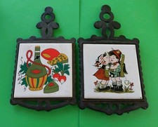 2 X ältere Fliese, Kachel im