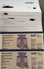 ** 2 Tickets Purple Disco Machine Dresden 22.05.26 Stehplatz Karten **