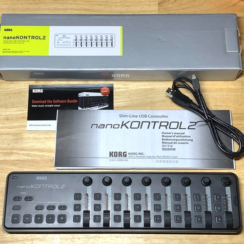 Korg nanokontrol2 schwarz slim - korg,