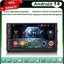 8-Kern 64GB Android 14 Doppel