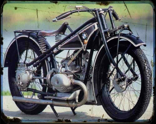 Bmw r47 fotodruck - r47, a4
