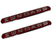 2x Emblem / Tank Aufkleber