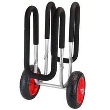 SUP Trolley Transportwagen Alu Wagen Ø 25 cm Reifen Surf Stand Up Paddle Board 