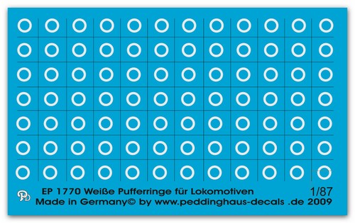 Peddinghaus decals 1770 - decals, 1/87