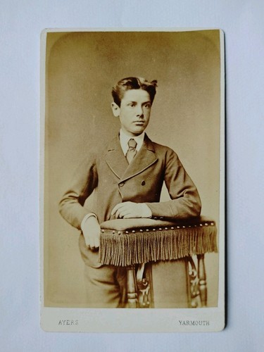 Vintage carte visite - vintage, de