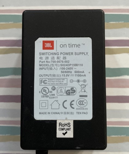 Jbl einschaltnetzteil model - einschaltnetzteil,,