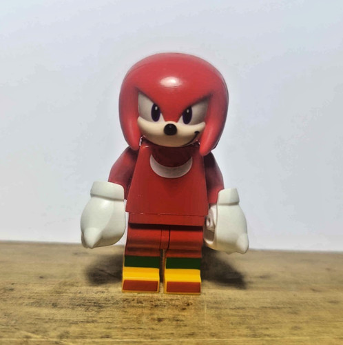 Lego sonic minifigur knuckles - lego,