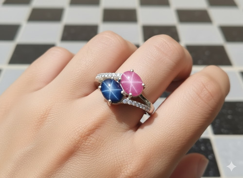 Rosa blau lindy - rosa,