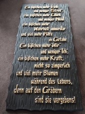 Wandbild mit spruch 31x16 - mit,