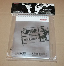 2005 Konami Metal Gear Solid 3 Snake Eater very rare Promo NoteBook Booklet 