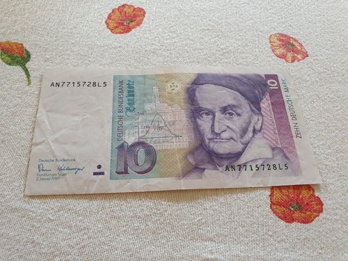 Schein deutsche mark - dm,