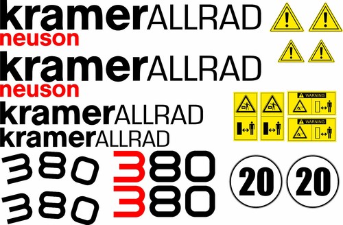 Kramer 380 radlader lader - kramer,