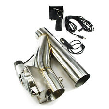 Klappenauspuff-System aus Edelstahl inkl. Fernbedienung - 63mm | Auspuffklappe