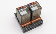 2x Steckrelais SCHRACK MT3330C4 Multimode-Relais 24V DC 3W 10A + Sockel MR78700