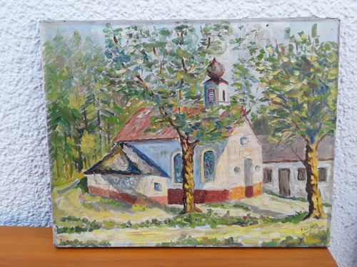 ölgemälde leinwand signiert - Ölgemälde,