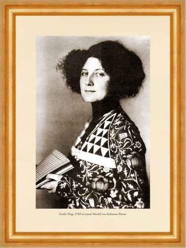 Emilie flöge 1910 modell - flöge, um