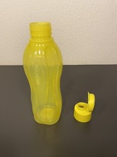 Tupperware Eco easy 750 ml. Flip-Top Ecoeasy Flasche, Trinkflasche 0,75 l gelb