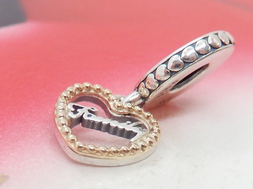 Original pandora bicolor charm - pandora,