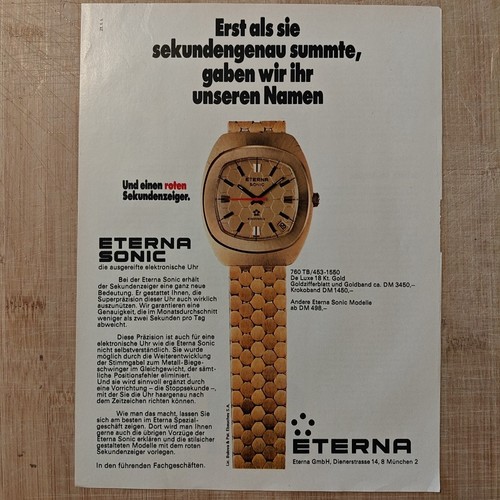 Eterna sonic 1971 - eterna,