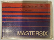 Gossen Mastersix Teil 2