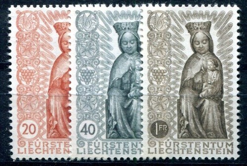 Liechtenstein 1954 329 331 - 1954, **
