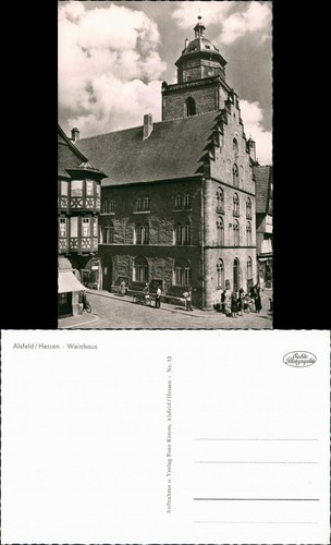 Ansichtskarte alfeld - ansichtskarte,