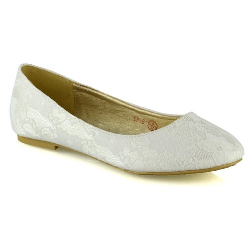 Flache damenschuhe spitze - flache,