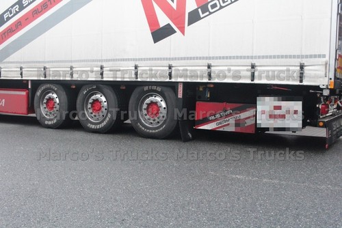Lkw foto planensattelzug - foto, weiß