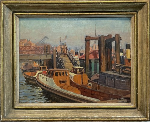Düsseldorfer hafen - „im, hafen"