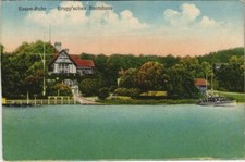 Old postcard Essen Krupp'sches