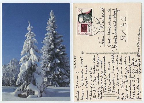 57960 verschneite tannen - -,