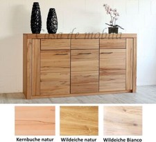 Massivholz Sideboard 3türig