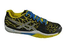 Asics GEL Fireblast black lightning yellow Handballschuhe Sportschuhe E467N 9004