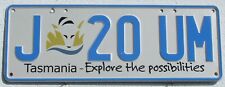 Tasmania Australia Auto Nummernschild Australien Tasmanien Explore Possibilities