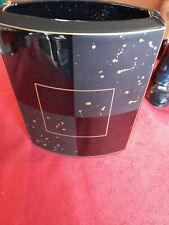 blumenvase rosenthal Studio Line  Schwarz Gold